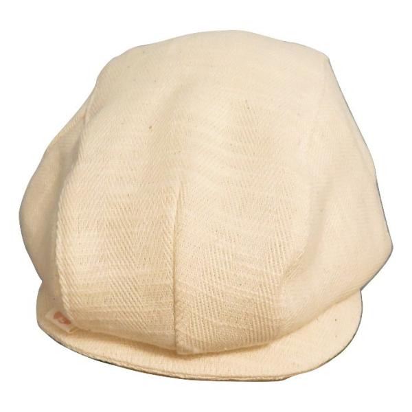 ハンチング帽　透かしコットン