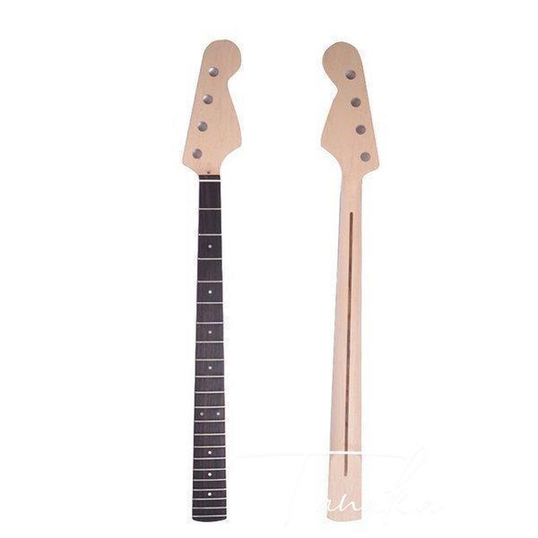 Fender-JB交換用 ベースネック エレキベースネック ベースパーツ メイプル ローズウッド　