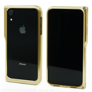 FACTRON NEXT for iPhone XR シャンパンゴールド 超々ジュラルミン　iPhone11対応　FA-M-757｜factron
