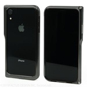 FACTRON NEXT for iPhone XR ブラック 超々ジュラルミン iPhone11対応 FA-M-763｜factron