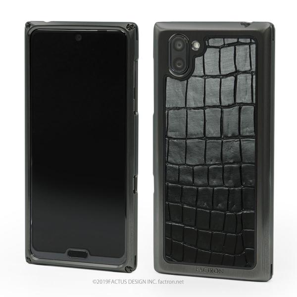 FACTRON SIMPLEX for AQUOS R3【SH-04L,SHV44,R3】Black...