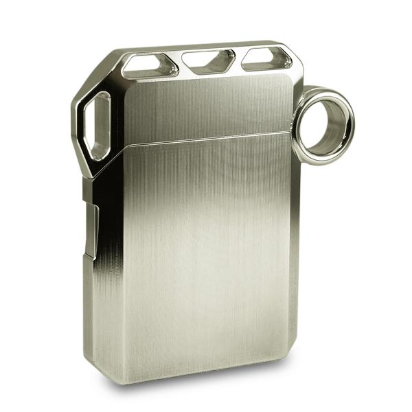 FACTRON  チタニウム（チタン）削り出し高級カードケース 名刺ケース 名刺入れ TRUSS-T...