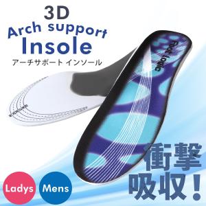 Foot logic アーチサポート インソール 中敷き 衝撃吸収素材内蔵 スニーカーインソール 偏...