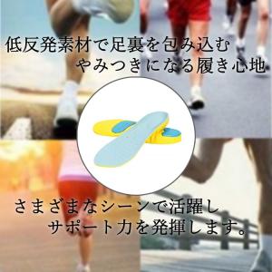 低反発インソール 2足セット アーチサポート ...の詳細画像5