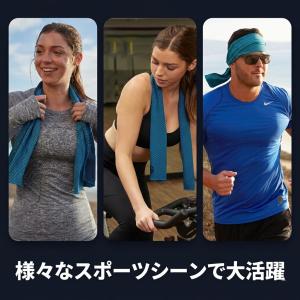 ひんやり冷感スポーツタオル 水に濡らすだけで冷...の詳細画像3