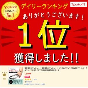 静電気除去ブレスレット 静電気防止ブレスレット...の詳細画像1