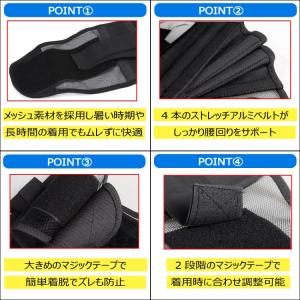 腰サポーター 腰痛ベルト 腰ベルト 腰痛対策 ...の詳細画像3