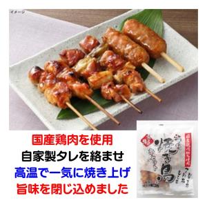 冷凍食品 印南 鶏屋の焼き鳥串セット タレ 150g 3種類×2本 簡単 レンジ調理