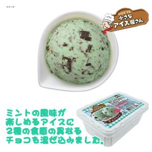 アイスクリーム アイス ロッテ 小さなアイス屋さん チョコミント 1L ミント　チョコレート