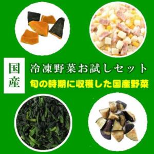 お試し セット 国産 冷凍野菜 6種類6個  栗かぼちゃ やまと芋 ナス乱切り素揚 ミックスベジタブ...