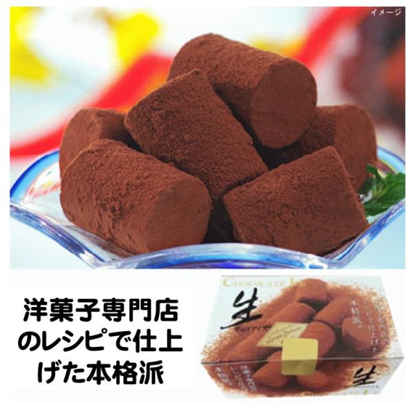 アイスクリーム アイス かのや 生チョコアイス 8粒 ヒカリ乳業 冷凍 生チョコ チョコ