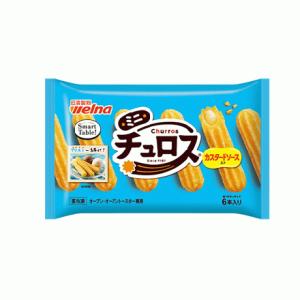 チュロス 冷凍 ミニチュロス カスタードソース入り 132g 日清製粉ウェルナ 外はサクッとメープル...