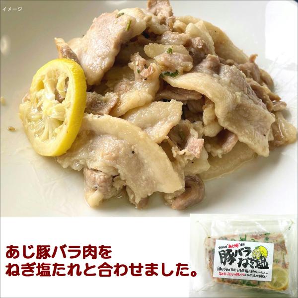 豚肉 国産 あじ豚 の ねぎ塩 たれ漬け 300ｇ アトム