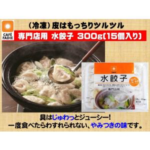 爆買 ぎょうざ ギョウザ 冷凍 水餃子 専門店用 300g 15個入 餃子 取り寄せ 冷凍食品 ファディ