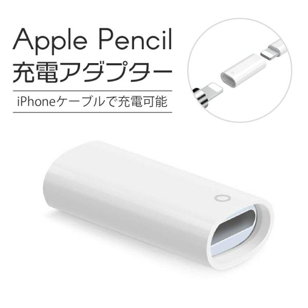 Apple Pencil 充電 変換アダプタ アップルペンシル 変換 USB USBケーブル USB...