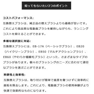ブラウン オーラルB 替えブラシ 互換替えブラ...の詳細画像2