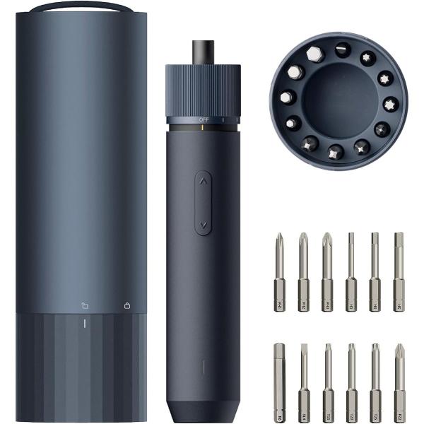 HOTO 3.6Vドライバーキット Classic 最大トルク4N・M 高硬度 12本S2合金鋼ビッ...