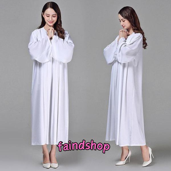 ローブ クリスマス キリストの洗礼 聖歌隊 セレモニー ガウン 白 合唱 グラデュエーション ホワイ...