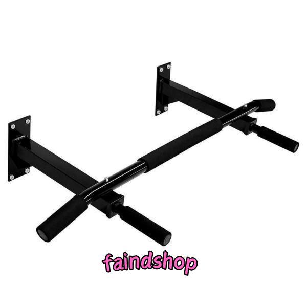 壁取り付け式懸垂バー ぶら下がり健康器自宅ジム プルアップバーチンアップバー チンニングバー ドア用...