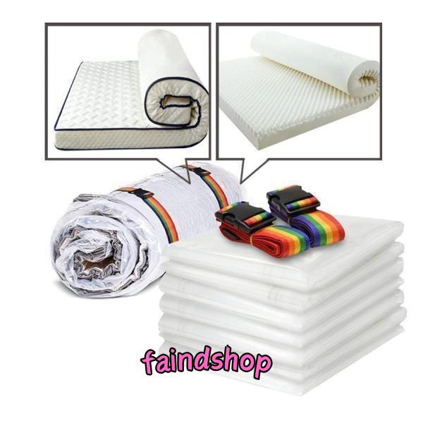 ふとん圧縮袋布団圧縮袋衣類圧縮バッグ真空パック 袋収納袋200x250cm，大型ふとん/ラテックスマ...