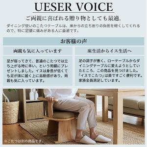 こたつ 長方形 テーブル 6点セット 150x...の詳細画像4
