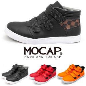 安全靴 ハイカット メンズ スニーカー 鉄先芯 ベルクロ マジックテープ おしゃれ カラー 色 作業靴 MOCAP cpm362