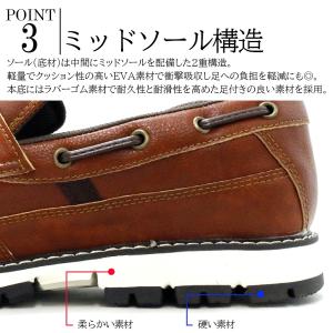 スリッポン メンズシューズ 防水 靴 カジュア...の詳細画像4