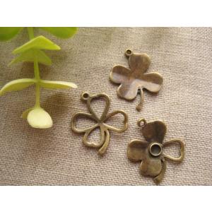 アンティーク風チャーム 2個セット (エッフェル塔・ミニ