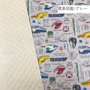 キルティング 生地 電車 機関車 新幹線 男の...の詳細画像4
