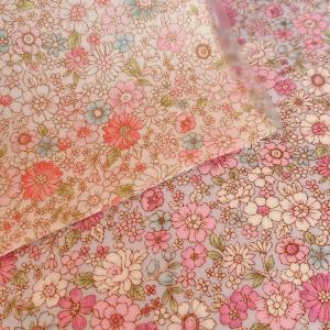 ラミネート 生地 つや消し フラワーランド 小花...の商品画像