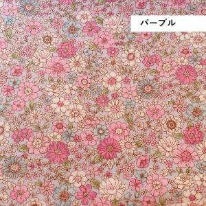 ラミネート 生地 つや消し フラワーランド 小...の詳細画像2
