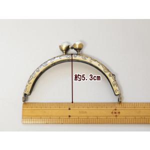 手芸 がま口 口金 小 10.5cm お花の玉...の詳細画像3
