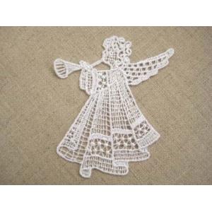 アンティーク 復刻版 イニシャル レースワッペン : 手芸のfairylace