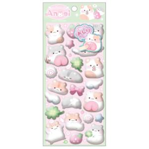 カミオジャパン シール もーっともっちりシール ハッピーマーチ 229914