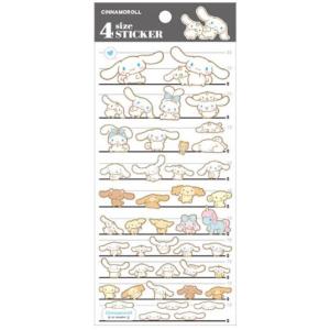 カミオジャパン ちいかわ 4サイズステッカー 4size STICKER ハチワレ
