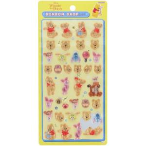 サンスター文具 くまのプーさん BONBON DROP SEAL ボンボンドロップ