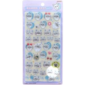 サンスター文具 ボンボンドロップシール ちいかわ モモンガ : Happy