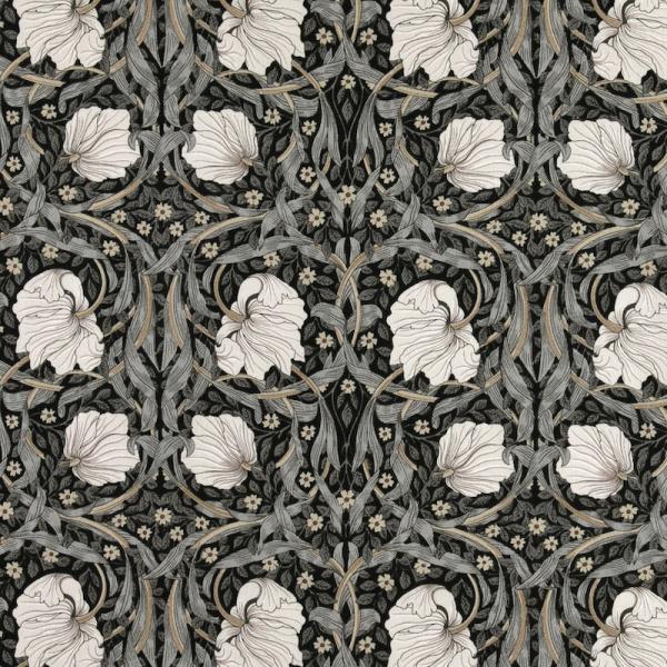 手芸用布地 綿100％ 55cm×50cmからカットします ベスト・オブ・モリス エボニー・スイート...