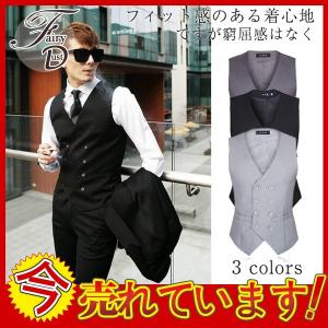 フォーマルベスト メンズ トップス スーツベスト