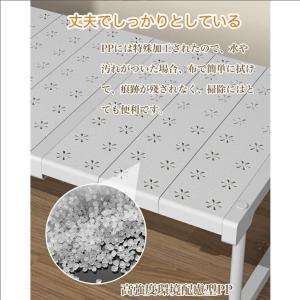 押し入れ 伸縮 収納棚 収納ラック 食器棚 整...の詳細画像3