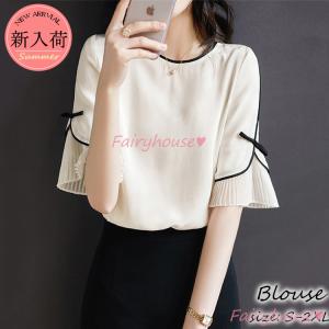 ブラウス レディース 40代 春夏新作 オシャレブラウス