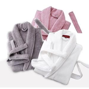 レディース バスローブ メンズ 綿100％ 上質 ホテル バスローブ