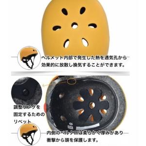 自転車 ヘルメット リュック付 マットカラ―6...の詳細画像4