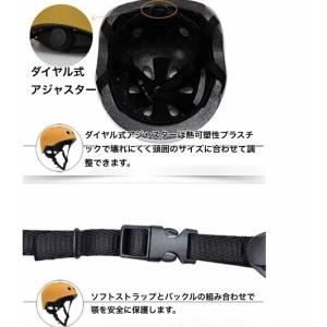 自転車 ヘルメット リュック付 マットカラ―6...の詳細画像5