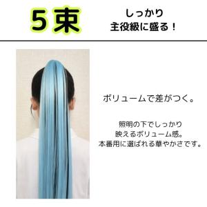 エクステ ウィッグ ストレート ロング 17色...の詳細画像2