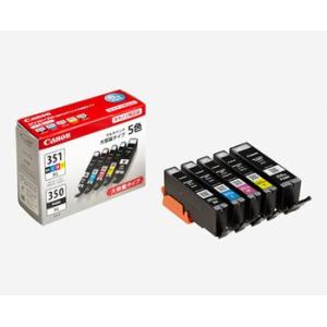 キヤノン インクタンク BCI-351XL（BK/C/M/Y）+BCI-350XL マルチパック（大...