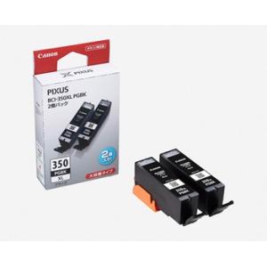 キヤノン インクタンク　BCI-350XLPGBK（2個パック・大容量） ブラック