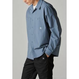 ブルコ BLUCO STANDARD WORK SHIRT L/S スタンダード ワークシャツ スト...