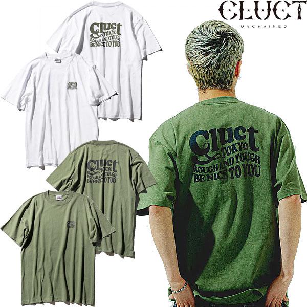 クラクト CLUCT LUCK [S/S TEE] 04874 半袖 Tシャツ ロゴ ラック バック...