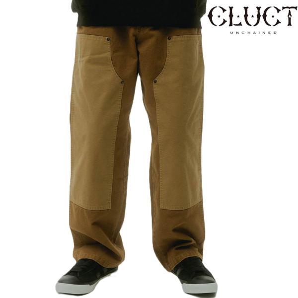 CLUCT クラクト メンズ DENVER [W KNEE PANTS] ダブルニーパンツ ワークパ...